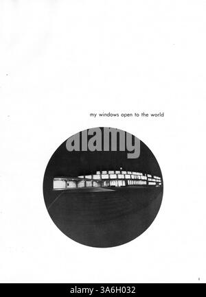 Il Robin Yearbook 1969 della Robbinsdale High School mostra la vita studentesca, la facoltà, l'atletica, i club e gli eventi dell'anno accademico 1968-1969. Foto Stock