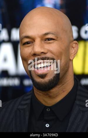 Comune alla prima mondiale di "Run All Night" all'AMC Loews Lincoln Square a New York City - 9 marzo 2015 Foto Stock