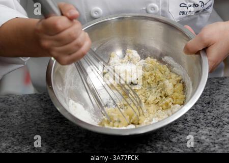 30 gennaio 2013 - Colombia - BogotÃ, 4 de febrero 2012. Recetas hechas con queso. Foto: Diego Santacruz CrÃ©dito: CEET FotÃ³grafo: DIEGO SANTACRUZ (immagine di credito: © El Tiempo/GDA/ZUMAPRESS.com) Foto Stock