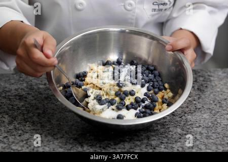 30 gennaio 2013 - Colombia - BogotÃ, 4 de febrero 2012. Recetas hechas con queso. Foto: Diego Santacruz CrÃ©dito: CEET FotÃ³grafo: DIEGO SANTACRUZ (immagine di credito: © El Tiempo/GDA/ZUMAPRESS.com) Foto Stock