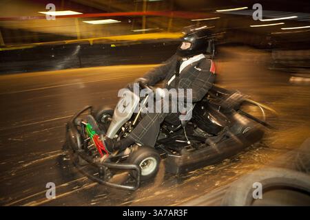 15 marzo 2013 - Dordrecht, Noord Hollland, Paesi Bassi - Carting at go-kart-in a dordrecht, olanda (immagine di credito: © Ton Koene/ZUMAPRESS.com) Foto Stock