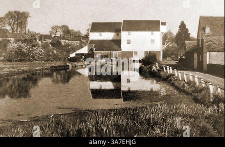 Immagini della Gran Bretagna negli anni '1940 -- 1940 Un mulino a Toppesfield, Essex, Foto Stock