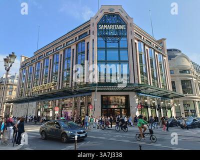 Francia Parigi : la Samaritaine, exterieurs Foto Stock