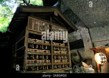 Dettagli del tempio a Kamakura, Honshu, Giappone Foto Stock
