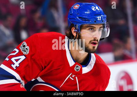 29 settembre 2017: Guardate il centro dei Montreal Canadiens Phillip Danault (24) durante la partita di pre-stagione dei Florida Panthers ai Montreal Canadiens al Bell Centre di Montreal, Quebec. David Kirouac/CSM(immagine di credito: &Copy; David Kirouac/CSM tramite cavo ZUMA) Foto Stock