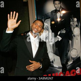 23 agosto 2006 - New York City, New York, Stati Uniti - 22 agosto 2006 - New York, NY - Usher alla prima di Usher nello spettacolo di Broadway 'Chicago' - Arrivals. Credito fotografico: Jackson Lee/AdMedia Foto Stock