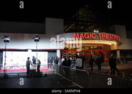 11 febbraio 2008 - Los Angeles, California, Stati Uniti - 11 febbraio 2008 - Los Angeles, California - atmosfera. "A Raisin in the Sun" West Coast Screening al Magic Johnson AMC Theatre. Credito fotografico: Byron Purvis/AdMedia Foto Stock