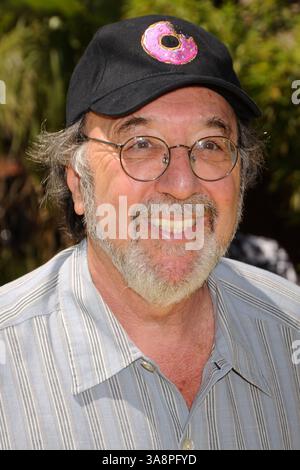 17 maggio 2008 - Universal City, CA, Stati Uniti - 17 maggio 2008 - Universal City, California - James L. Brooks. Apertura di The Simpsons Ride agli Universal Studios di Hollywood. Credito fotografico: Byron Purvis/AdMedia Foto Stock