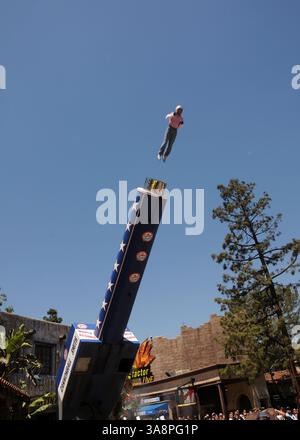 17 maggio 2008 - Universal City, CA, Stati Uniti - 17 maggio 2008 - Universal City, California - atmosfera. Apertura di The Simpsons Ride agli Universal Studios di Hollywood. Credito fotografico: Byron Purvis/AdMedia Foto Stock