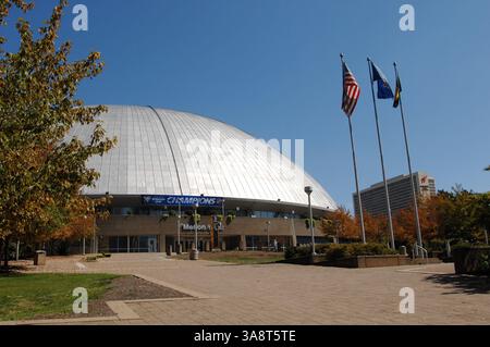 30 ottobre 2008 - Pittsburgh, PA, Stati Uniti - 14 settembre 2009 - Pittsburgh, Pennsylvania - sede della Stanley Cup Champion Pittsburgh Penguins, MELLON ARENA. Foto di Jason L Nelson/AdMedia Foto Stock