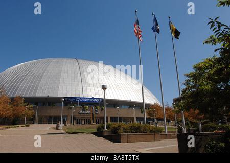 30 ottobre 2008 - Pittsburgh, PA, Stati Uniti - 14 settembre 2009 - Pittsburgh, Pennsylvania - sede della Stanley Cup Champion Pittsburgh Penguins, MELLON ARENA. Foto di Jason L Nelson/AdMedia Foto Stock