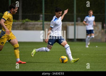 Roma, Italia. 29 marzo 2025. Roma, Italia. 29 marzo 2025. La Primavera 1 match tra SS Lazio e Udinese allo Stadio Mirko Sensini il 29 marzo 2025 a Formello - Roma, Italia. Crediti: Roberto Bettacchi Fotografia/Alamy Live News Foto Stock