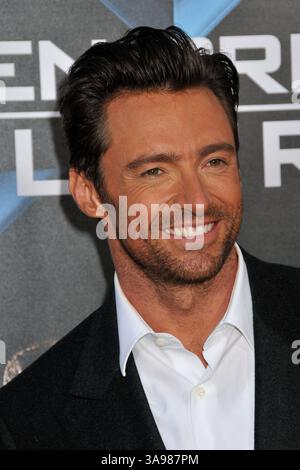 28 aprile 2009 - Hollywood, CA, Stati Uniti - 28 aprile 2009 - Hollywood, CA - Hugh Jackman. 'X-Men Origins: Wolverine'' Los Angeles Industry Screening tenutosi al Grauman's Chinese Theatre. Credito fotografico: Byron Purvis/AdMedia Foto Stock