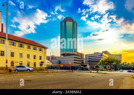 RBZ Reserve Bank of Zimbabwe Harare Foto Stock