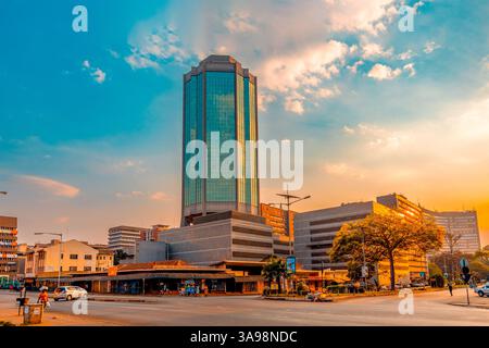 Reserve Bank of Zimbabwe RBZ Harare Zimbabwe Foto Stock