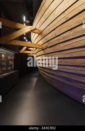 Muzeum Jana Pawła II i Prymasa Wyszynskiego. Museo di Giovanni Paolo II e del Primate Wyszynski all'interno del Tempio della Divina Provvidenza, Varsavia, Polonia. Foto Stock