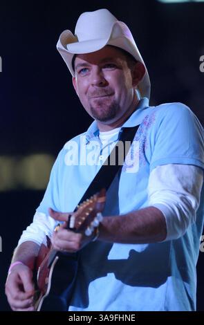 9 giugno 2005 - Nashville, Tennessee, Stati Uniti - 9 giugno 2005 - Nashville, Tennessee - Sugarland. 2005 CMA Music Festival tenutosi al Coliseum. Credito fotografico: George Shepherd/AdMedia Foto Stock