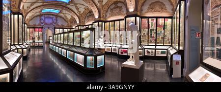 Interno del Museo Civico di Modena. Modena, Emilia Romagna, Italia Foto Stock