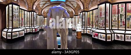 Interno del Museo Civico di Modena. Modena, Emilia Romagna, Italia Foto Stock