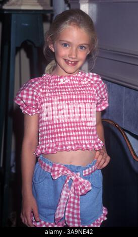 30 maggio 1997; Los Angeles, CA, Stati Uniti; LANDRY ALLBRIGHT sul set di "The Bold & The Beautiful". Foto Stock