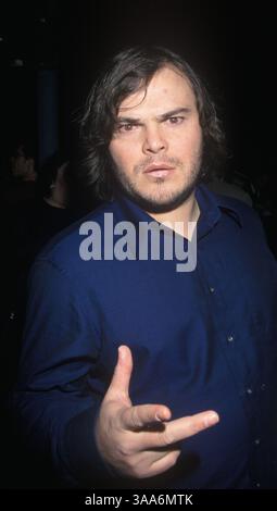 28 marzo 2000; Los Angeles, CA, Stati Uniti; JACK BLACK alla premiere "High Fidelity". Foto Stock