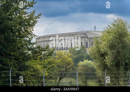 Norimberga, Germania. Vista dell'ex sala congressi nazista a Norimberga, Germania Foto Stock
