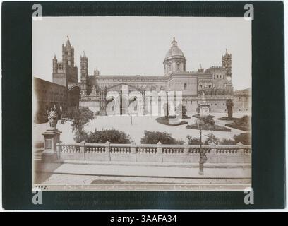 Interguglielmi, Eugenio (1850-1911) - n. 0316 - Palermo - Cattedrale. Foto Stock