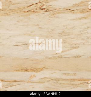 Elegante struttura in marmo beige che crea una superficie liscia con un motivo naturale Foto Stock