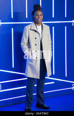 19 marzo 2018 - Londra, Regno Unito di Gran Bretagna e Irlanda del Nord - Lena Waithe arriva alla prima europea di 'Ready Player One' al Vue West End il 19 marzo 2018 a Londra, Inghilterra (Credit Image: © Famous/Ace Pictures via ZUMA Press) Foto Stock