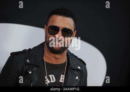 NEW YORK, NY - 8 APRILE: Shaggy partecipa alla prima di "The fate of the Furious" di New York al radio City Music Hall l'8 aprile 2017 a New York City...People: Shaggy. (Immagine di credito: © SMG via ZUMA Wire) Foto Stock