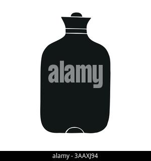 Scaldabagno disegnato a mano vettoriale Illustrazione Vettoriale