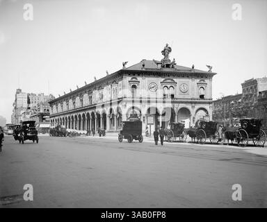 11 dicembre 2017 - Herald Building, New York City, New York, USA, Detroit Publishing Company, 1905 (immagine di credito: © circa Images/Glasshouse via cavo ZUMA) Foto Stock