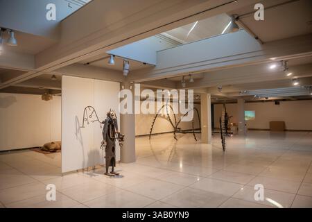 Samara, Russia – 24 giugno 2018. Vista interna della galleria d'arte Gallereya Viktoria a Samara, Russia. Questa galleria è il più grande spazio d'arte indipendente che io abbia Foto Stock