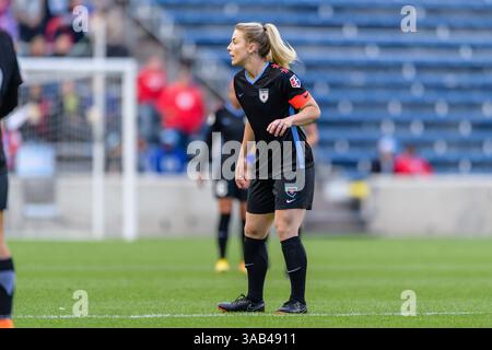 12 maggio 2018 - Bridgeview, Illinois, Stati Uniti - Bridgeview, Illinois - sabato 12 maggio 2018: Chicago Red Stars vs Houston Dash al Toyota Park. (Immagine di credito: © Daniel Bartel/ISIPhotos tramite filo ZUMA) Foto Stock
