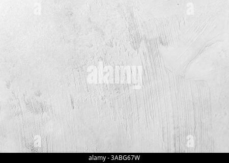 Sfondo ruvido grigio parete vecchia in calcestruzzo, superficie in rilievo, superficie in rilievo, superficie crepa in cemento, struttura in calcestruzzo bianco, struttura in grunge Foto Stock
