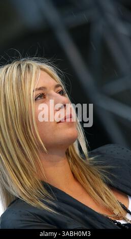 21 maggio 2007 - Istanbul, Turchia - la tennista russa MARIA SHARAPOVA durante la cerimonia di apertura del torneo WTA Istanbul Cup presso il palazzo topkapi dell'era ottomana a Istanbul, Turchia. (Immagine di credito: © Kursad Bayhan/Kursat Bayhan/ZUMA Press) Foto Stock