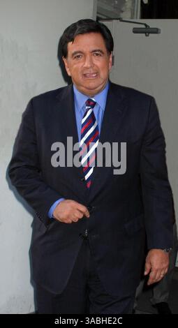 16 aprile 2007 - New York City, NY, USA - il governatore del New Mexico Bill Richardson, candidato presidenziale democratico a Manhattan, aprile 2007. (Immagine di credito: © Sharkpixs/ZUMA Press) Foto Stock