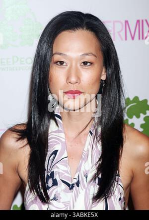 25 settembre 2007 - Los Angeles, CALIFORNIA, USA - l'attrice arriva all'Intermix Store in apertura su Robertson Boulevard a Los Angeles, California. (Immagine di credito: © Krista Kennell/ZUMA Press) Foto Stock
