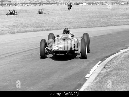 Graham Hill (GBR) BRM P57 V8 ha concluso in 4° posizione..GP britannico, Aintree, 21 luglio 1962 (Credit Image: ©Sutton Motorsports/ZUMA Press) Foto Stock