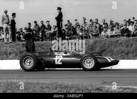 Graham Hill (GBR) BRM P57 ha concluso quarto... Gran Premio di Gran Bretagna, Aintree, 21 luglio 1962. (Immagine di credito: ©Sutton Motorsports/ZUMA Press) Foto Stock