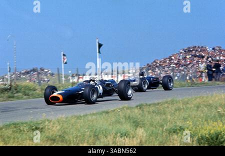 Jackie Stewart (GBR) BRM P261, 4° posto...Gran Premio d'Olanda, Zandvoort, Olanda, 24 luglio 1966 (Credit Image: ©Sutton Motorsports/ZUMA Press) Foto Stock