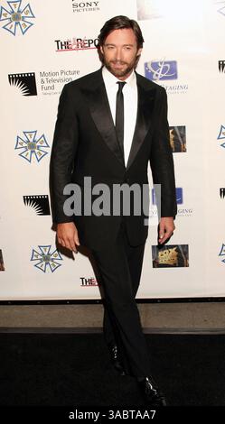 20 ottobre 2007; Hollywood, California, Stati Uniti; l'attore HUGH JACKMAN all'evento benefico " A fine Romance" per il Motion Picture and Television Fund tenutosi presso i Sony Studios credito obbligatorio: foto di Paul Fenton/ZUMA Press. (©) Copyright 2007 di Paul Fenton Foto Stock