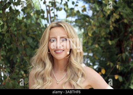 Melissa Naschenweng (cantante/artista) nel programma TV ARD Immer wieder sonntags, Rust, Germania / Germania Foto Stock