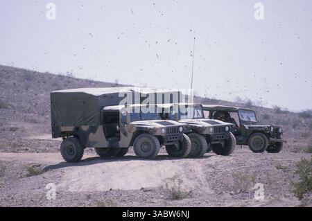 18 gennaio 2007 - Washington, DC, USA - veicoli a motore multiuso ad alta mobilità (Credit Image: © Gary l. Kieffer/ZUMA Press) RESTRIZIONI: (File foto: Data esatta e luogo sconosciuto) Foto Stock