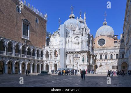 Venezia, St. piazza del Marco Foto Stock