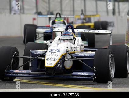 Danica Patrick (USA) Team Rahal ha concluso quinto..Argent Toyota Atlantic Championship, Centrix Financial Grand Prix di Denver, Denver, Colarado, USA, 31 agosto 2003. (Immagine di credito: ©Sutton Motorsports/ZUMA Press) Foto Stock