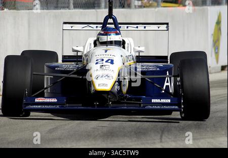Danica Patrick (USA) Team Rahal ha concluso in seconda posizione..Toyota Atlantic Championship, RD12, Miami, Florida, USA, 28 settembre 2003..IMMAGINE DIGITALE (immagine di credito: ©Sutton Motorsports/ZUMA Press) Foto Stock