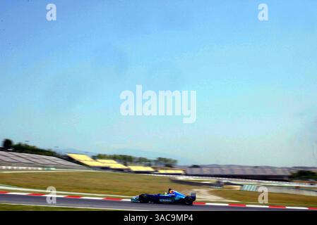 Nick Heidfeld(GER) Sauber Petronas C22.Formula One Testing, Barcellona, Spagna, 25 giugno 2002. (Immagine di credito: ©Sutton Motorsports/ZUMA Press) Foto Stock