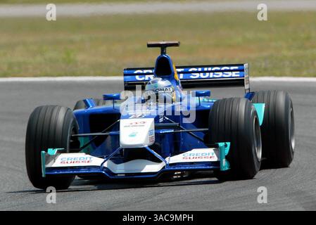 Nick Heidfeld(GER) Sauber Petronas C22.Formula One Testing, Barcellona, Spagna, 25 giugno 2002. (Immagine di credito: ©Sutton Motorsports/ZUMA Press) Foto Stock
