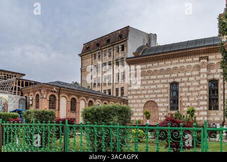 Bucarest. Romania. Chiesa di Sant'Antonio. Chiesa di Sant'Antonio, il più antico edificio religioso conservato nella sua forma originale a Bucarest. Foto Stock